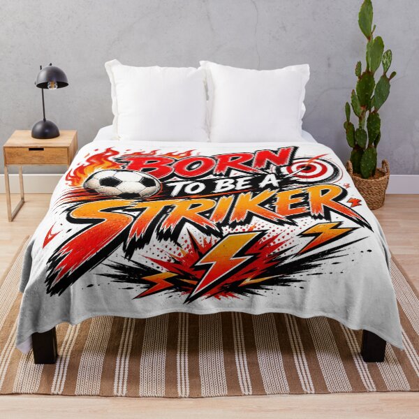Item preview, football striker, midfielder, goal keeper, soccer ball, football hero designed and sold by TrueArtVibes.