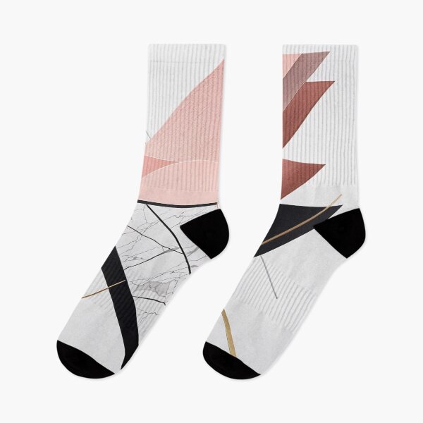 Item preview,  Minimalist Geometric Abstract Blush Pink, Black Marble & Gold Modern Design designed and sold by semenol.
