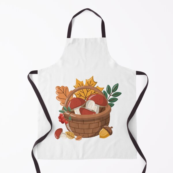 Item preview, Cozy Autumn Mushroom Basket designed and sold by EvLip-Artist.