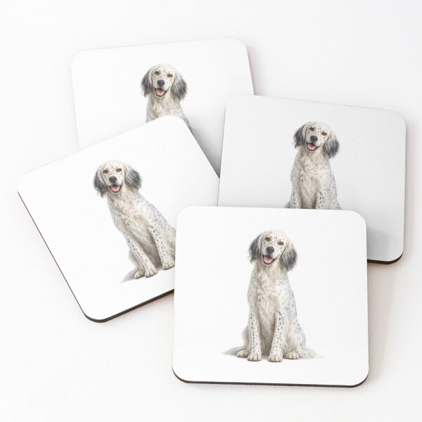 Item preview, English Setter dog designed and sold by BackgroundND.