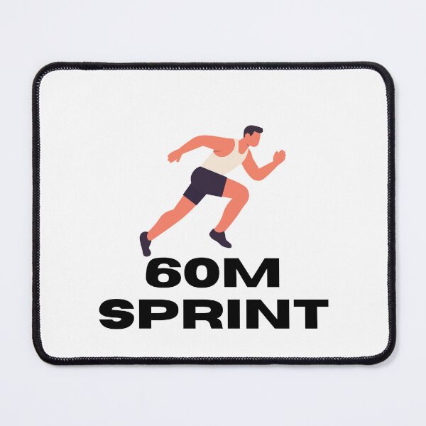 Item preview, 60m SRPINT (MALE) - BLACK designed and sold by ArtsyCity.