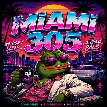 Artwork thumbnail, Miami 305 by PatternFly