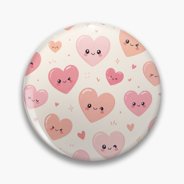Item preview, Cute Kawaii Pastel Hearts Seamless Pattern designed and sold by Snikdha.