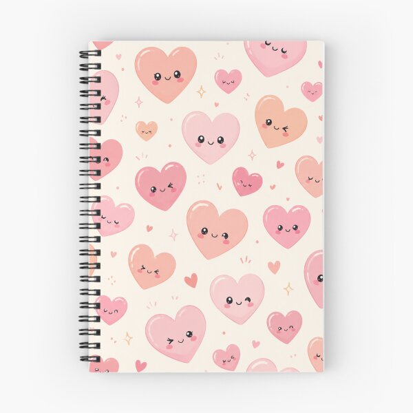 Item preview, Cute Kawaii Pastel Hearts Seamless Pattern designed and sold by Snikdha.