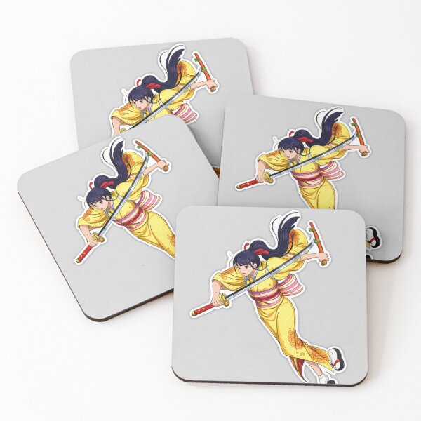 Item preview, Traditional Japanese Spear Warrior Anime Sticker designed and sold by ZenOtaku Lab.
