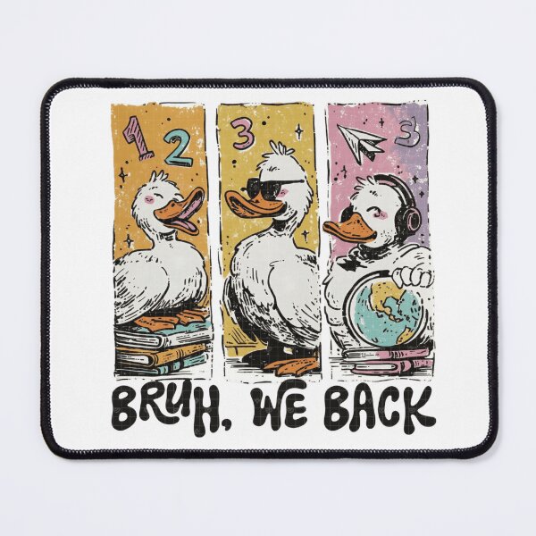 Item preview, Bruh We Back Back To School Silly Goose designed and sold by Thread&Fable.