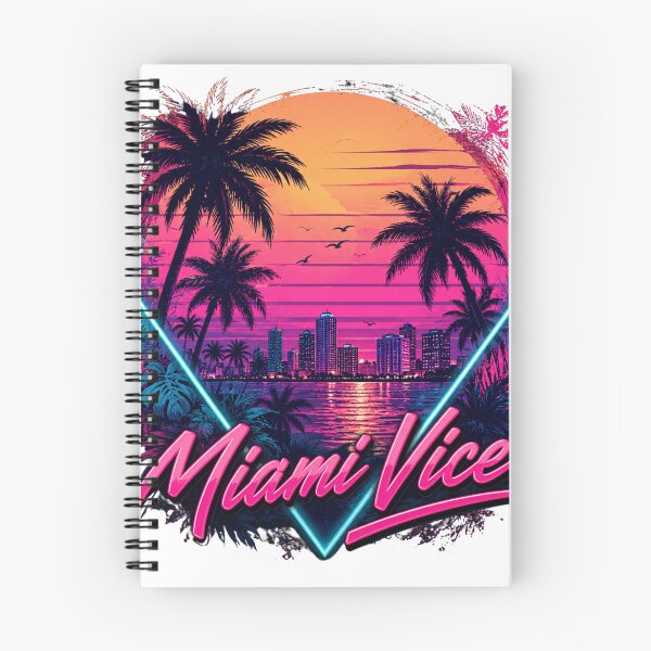 Item preview, Miami Vice Sunset Dreams designed and sold by PatternFly.