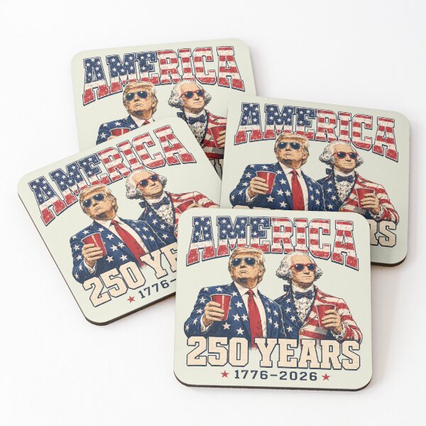 Item preview, Retro America 250 Years Trump Washington Celebration designed and sold by Bkermen.