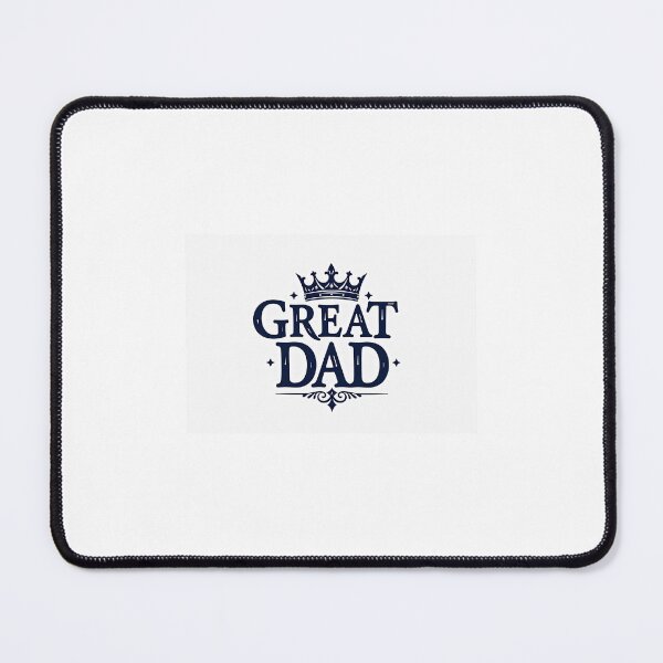 Item preview, Great Dad – Royal Crown Typography Father's Day Design designed and sold by Alpha-Hood.