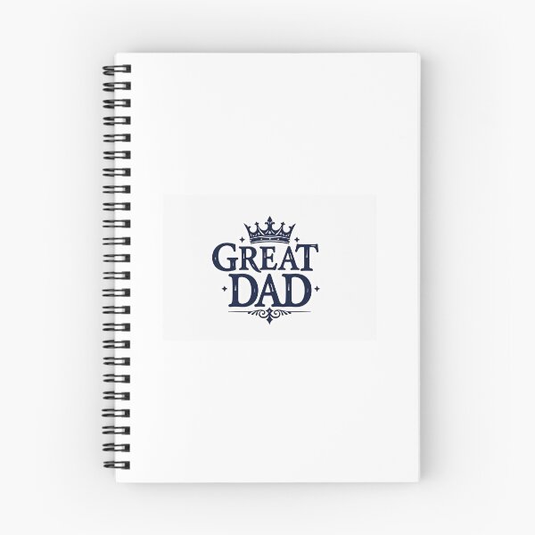 Item preview, Great Dad – Royal Crown Typography Father's Day Design designed and sold by Alpha-Hood.