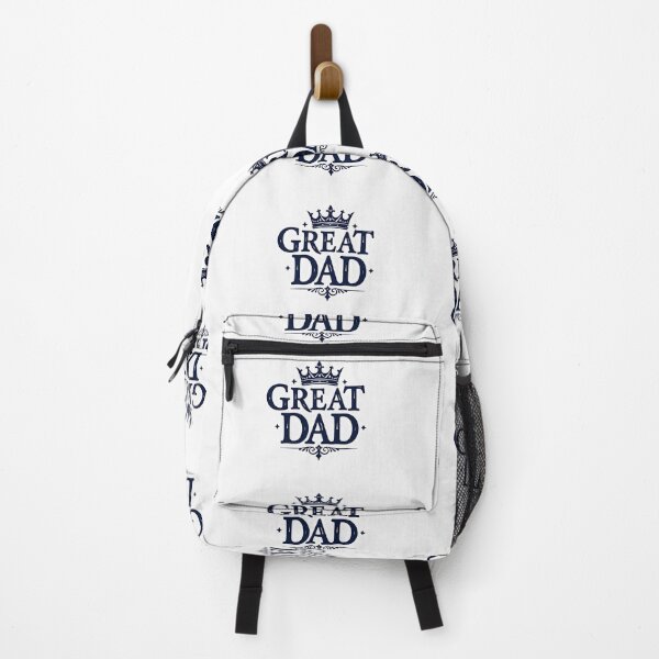 Item preview, Great Dad – Royal Crown Typography Father's Day Design designed and sold by Alpha-Hood.