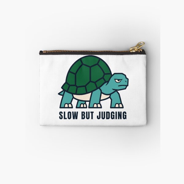 Item preview, Sarcastic turtle with an annoyed look – Slow But Judging designed and sold by Lyfeinsights.