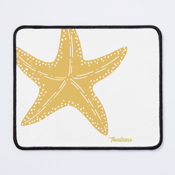 Item preview, Sunny Gold Starfish - Star of the Sea designed and sold by Theselinara.