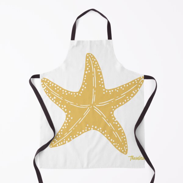 Item preview, Sunny Gold Starfish - Star of the Sea designed and sold by Theselinara.