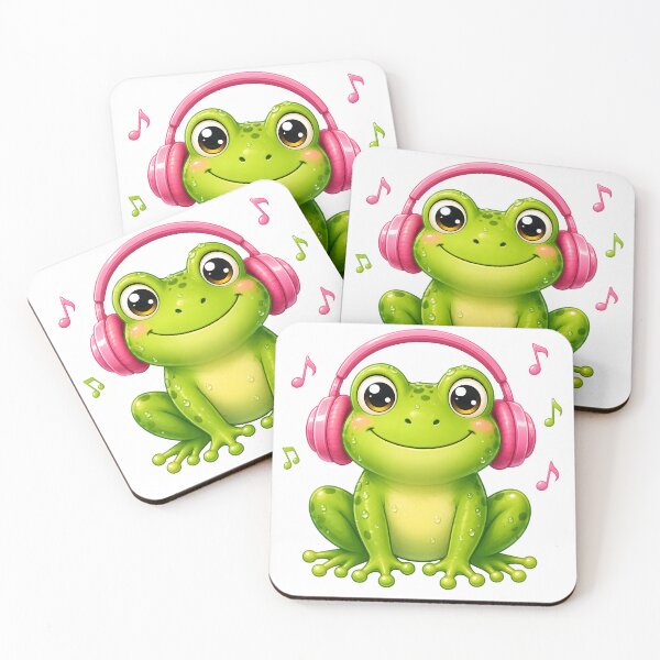 Item preview, Frog DJ designed and sold by trendspatterns.
