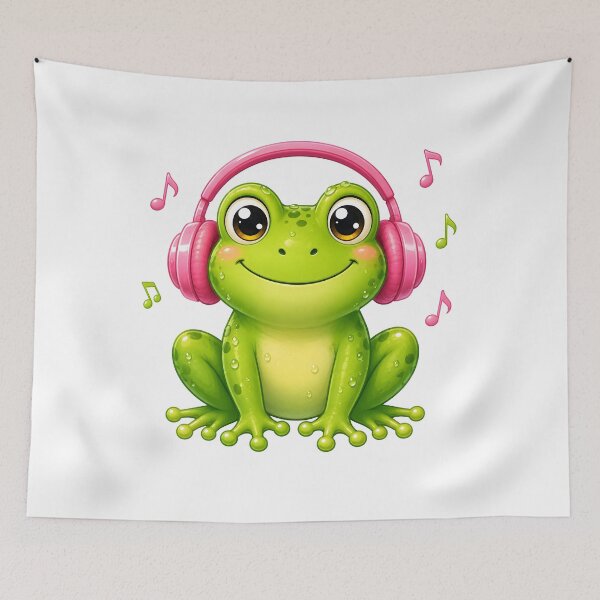 Item preview, Frog DJ designed and sold by trendspatterns.