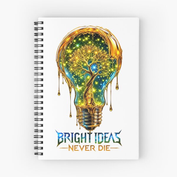 Item preview, Bright Ideas Never Die | Glowing Tree of Life Light Bulb | Inspirational Fantasy Art designed and sold by puzzell.