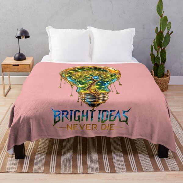 Item preview, Bright Ideas Never Die | Glowing Tree of Life Light Bulb | Inspirational Fantasy Art designed and sold by puzzell.