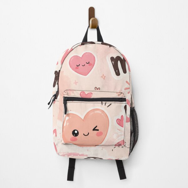 Item preview, Cute Kawaii Heart Typography Print designed and sold by Snikdha.