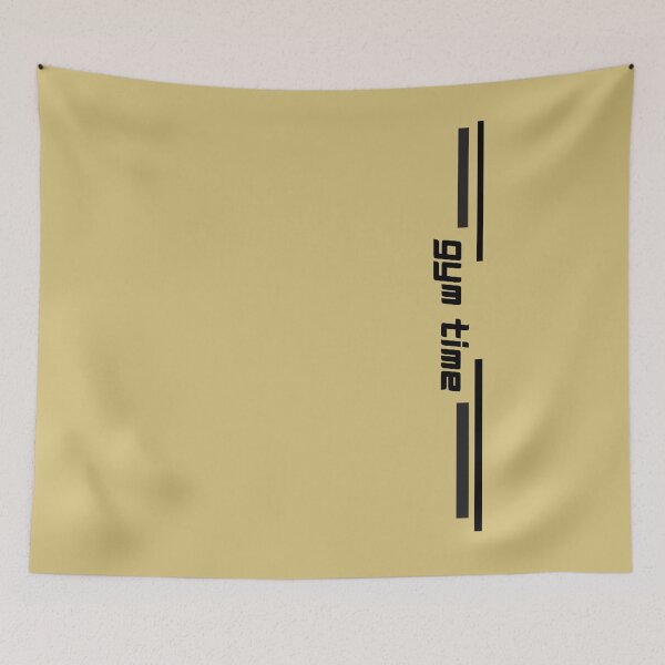 Item preview, Gym Time Minimalist Fitness Design | Modern Workout Typography designed and sold by CrazeShop.