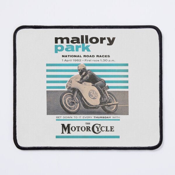 Item preview, 1962 Mallory Park Leicestershire National Road Races Vintage Motorcycle designed and sold by EdGraphy.