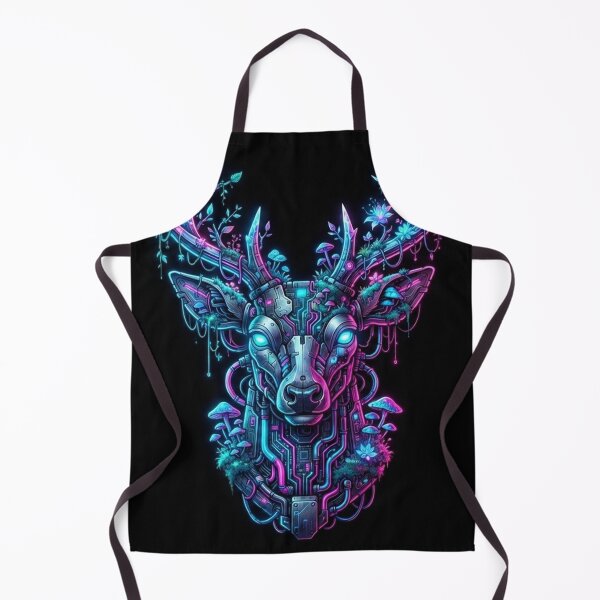 Item preview, Neon Forest Cyber-Stag designed and sold by hamza19911991.