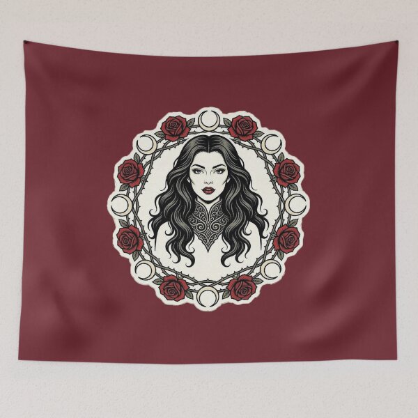 Item preview, Vampire Queen – The Crimson Rose Queen designed and sold by Roberta Calabrese.