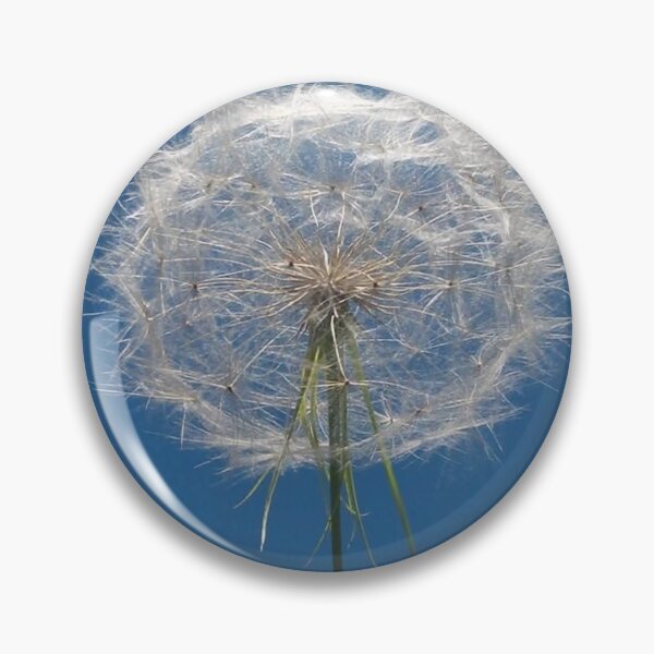 Item preview, Dandelion Wish - Make a Wish Dandelion Seed Head Against Blue Sky | Boho Nature Photography designed and sold by artofuniverse.