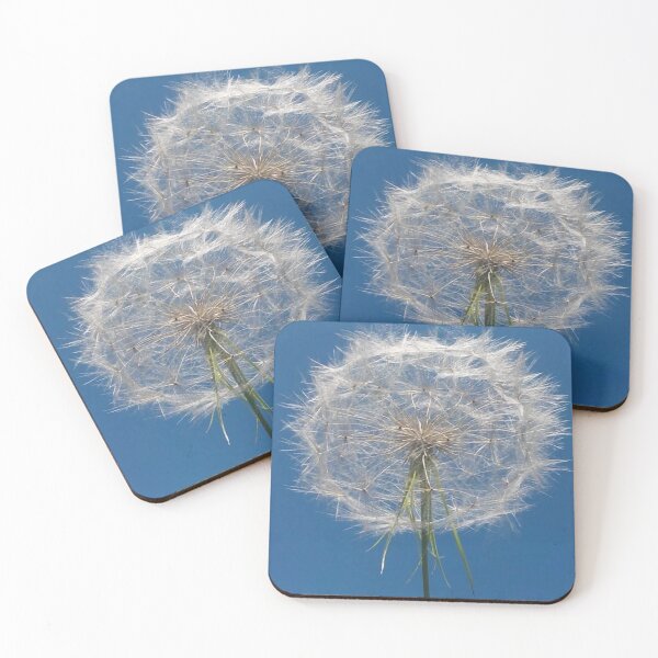 Item preview, Dandelion Wish - Make a Wish Dandelion Seed Head Against Blue Sky | Boho Nature Photography designed and sold by artofuniverse.