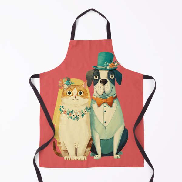 Item preview, Cute Cat and Dog Art designed and sold by BLUESKY11a.
