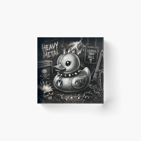 Item preview, Heavy Metal Rubber Duck designed and sold by Thor-stone.