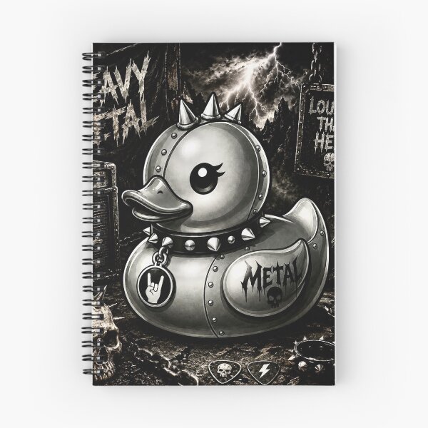 Item preview, Heavy Metal Rubber Duck designed and sold by Thor-stone.