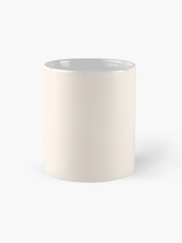 Thumbnail 4 of 6, Coffee Mug, Linen solid color designed and sold by Designfs.
