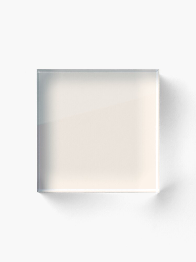 Thumbnail 1 of 5, Acrylic Block, Linen solid color designed and sold by Designfs.