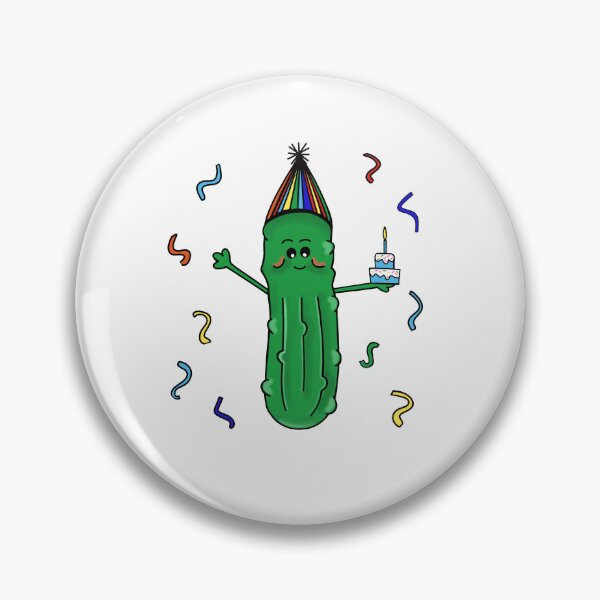 Item preview, Happy Birthday Dill Pickle designed and sold by Sartoris Art.