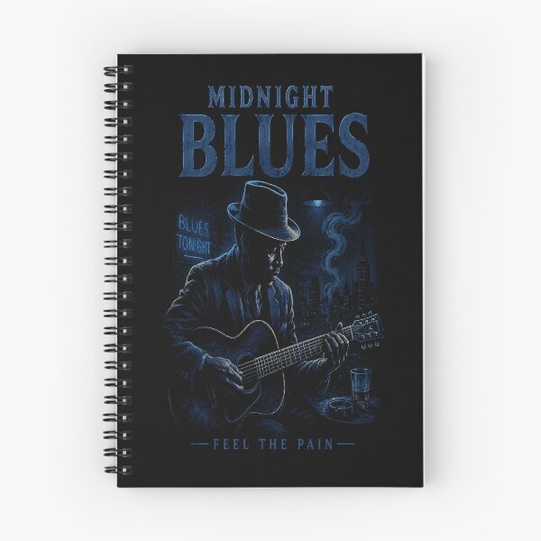 Item preview, Blues de medianoche designed and sold by VictorLand.