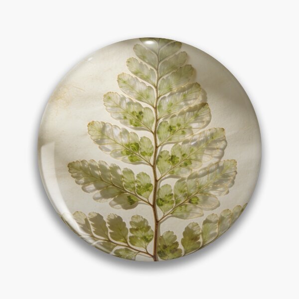 Item preview, Pressed Maidenhair Fern on Vintage Washi Paper Botanical Detail designed and sold by NeonLimitless.