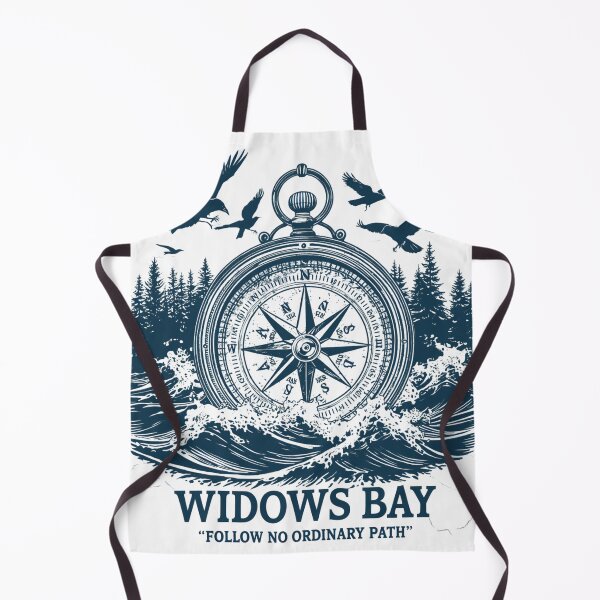 Item preview, Widows Bay – Follow No Ordinary Path | Vintage Compass T-Shirt | Gothic Adventure & Forest Navigation Design designed and sold by Vvmd.