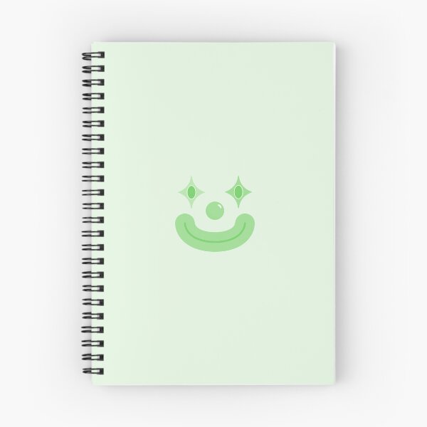 Item preview, Mint Green Smiling Clown Face designed and sold by clownfirmations.