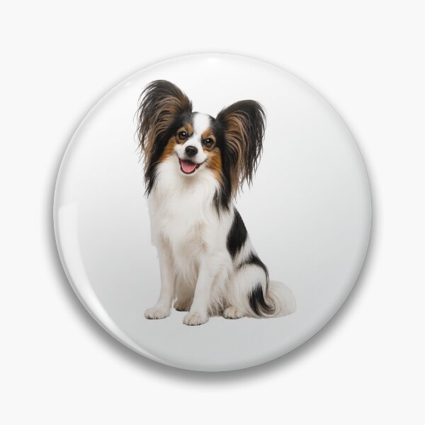 Item preview, Papillon dog designed and sold by BackgroundND.
