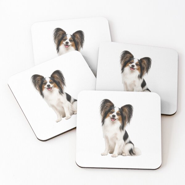 Item preview, Papillon dog designed and sold by BackgroundND.
