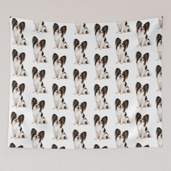 Item preview, Papillon dog designed and sold by BackgroundND.