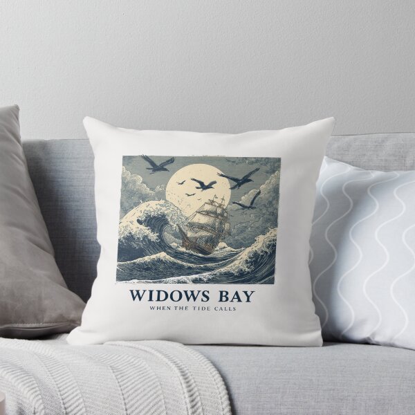 Item preview, Widows Bay – When The Tide Calls | Vintage Sailing Ship & Stormy Ocean T-Shirt | Gothic Nautical Adventure Design designed and sold by Vvmd.