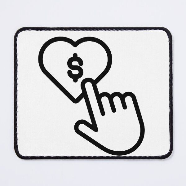 Item preview, Money Click Icon Minimal Design designed and sold by سله أرت.