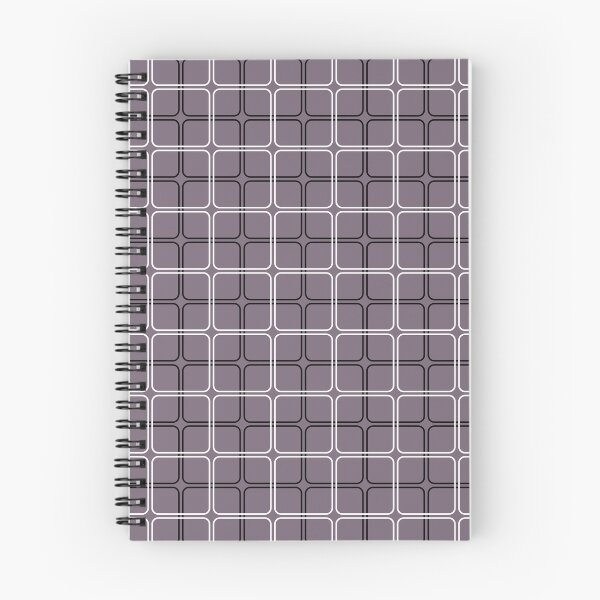 Item preview, Old lavender, black & white geometric pattern designed and sold by Mint + Midnight.