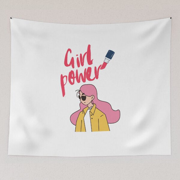 Item preview, Girl Power - Women Empowerment Illustration designed and sold by سله أرت.
