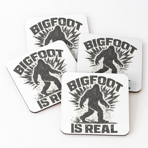 Item preview, Bigfoot Is Real - Retro Grunge Silhouette designed and sold by redsharkuk.
