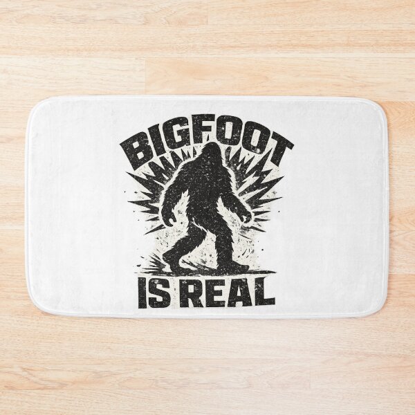 Item preview, Bigfoot Is Real - Retro Grunge Silhouette designed and sold by redsharkuk.