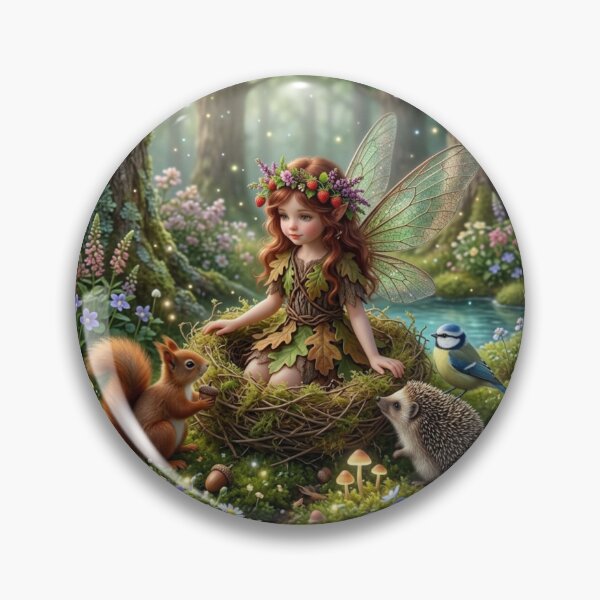 Item preview, ​The Forest Fairy and Her Little Friends. designed and sold by JoyNest = "The nest of joy".