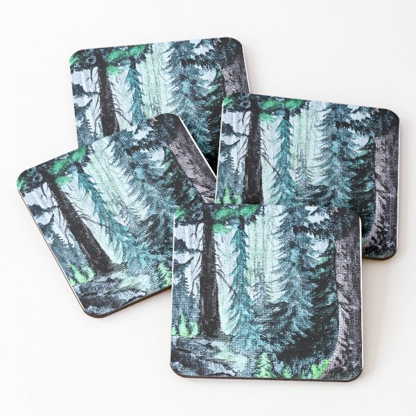 Item preview, The Silent Forrest - A nature marker drawing  designed and sold by DreamTrek.